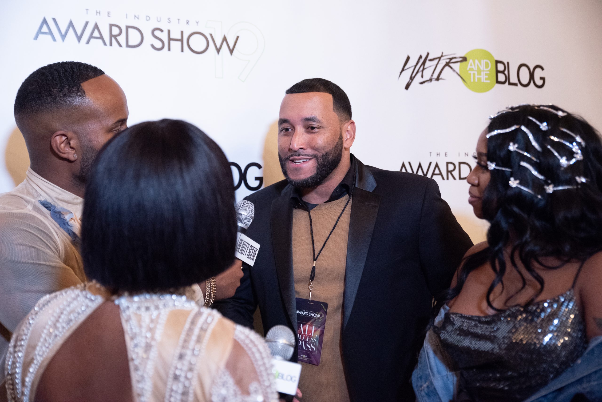 Beauty professional at work