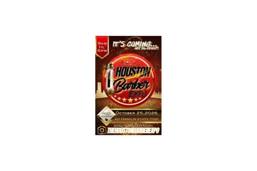 Houston Barber Expo 2026 logo